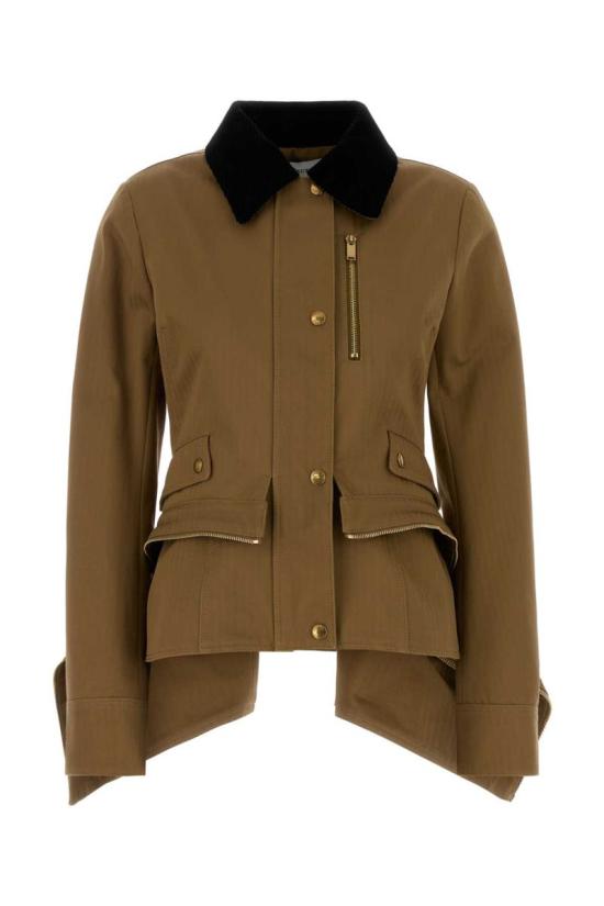 26SS 알렉산더 맥퀸 자켓 858227QFABR 2727 BROWN