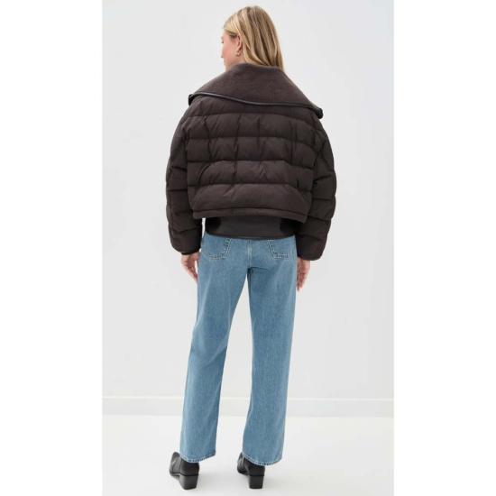  랙앤본 봄버 자켓 Rag & Bone Gloria 패딩 재킷 브라운 - RAG & BONE