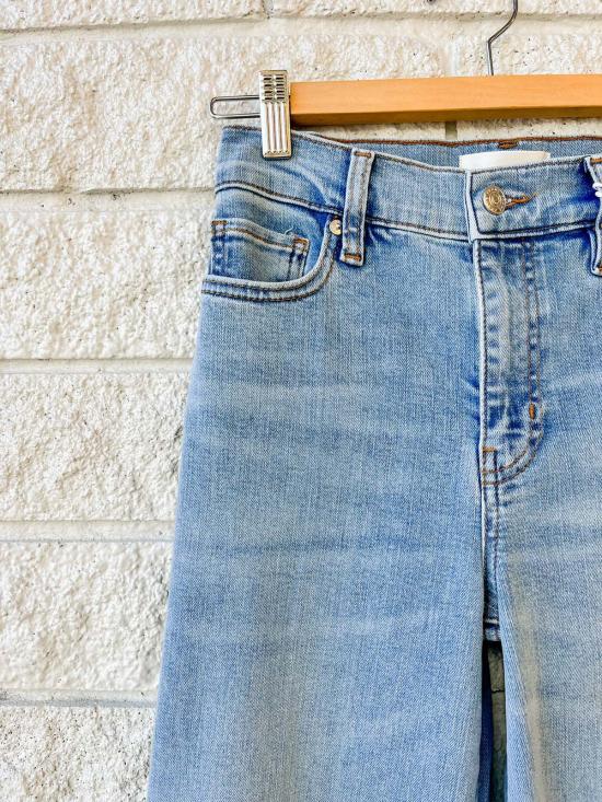  프레임 데님 팬츠 르 슬림 팔라초 진 리플 - FRAME