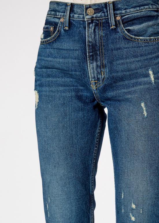  노엔드 데님 데님 팬츠 파라 미드라이즈 킥 플레어 진 - NOEND DENIM