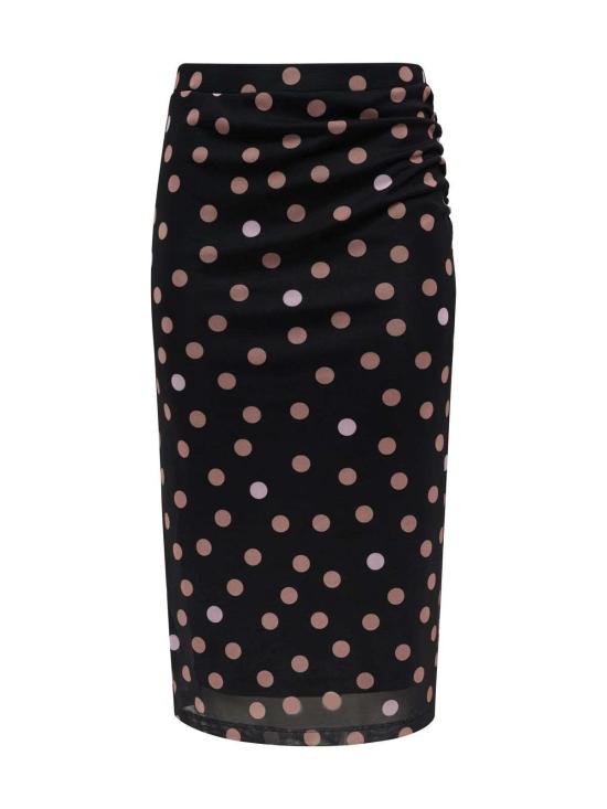  생츄어리 미디 스커트 개더드 메시  팝스팟 - SANCTUARY