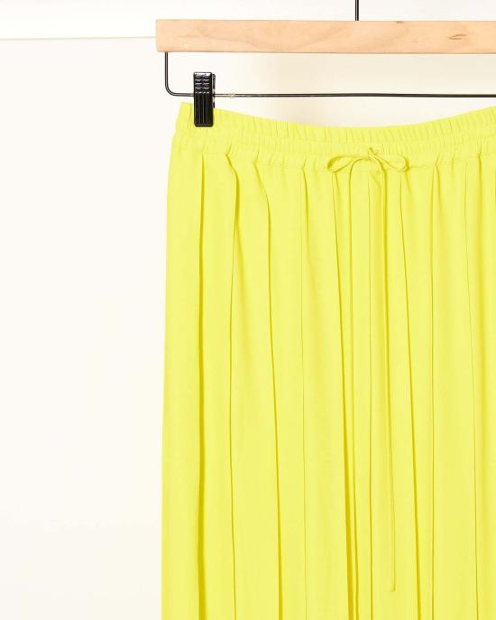  만투 롱 스커트 Mantu Ag2004  애시드 옐로우 - MANTU