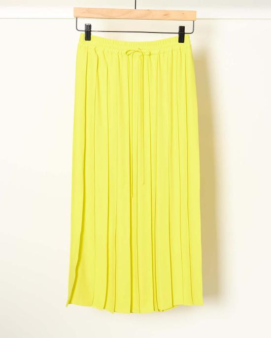  만투 롱 스커트 Mantu Ag2004  애시드 옐로우