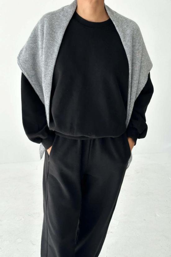  르 본 숍 머플러/스카프 르봉숍 캐시미어 숄 헤더 그레이 - Le Bon Shoppe