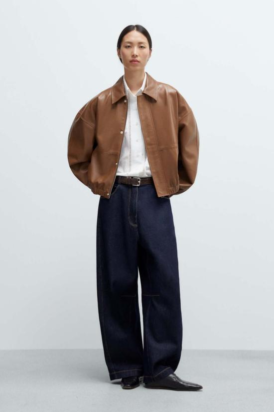  코데라 데님 팬츠 코르데라 커브드 배기 진