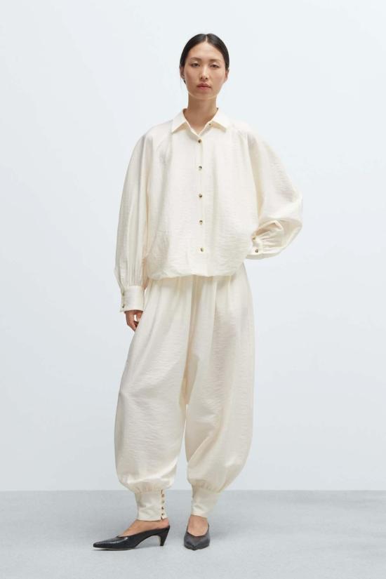  코데라 스트레이트 팬츠 Cordera Sarouel 바지 Marfil - CORDERA