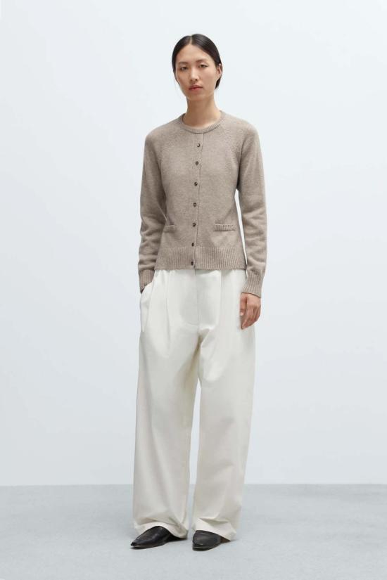  코데라 가디건 코르데라 메리노 울 오픈 백 - CORDERA