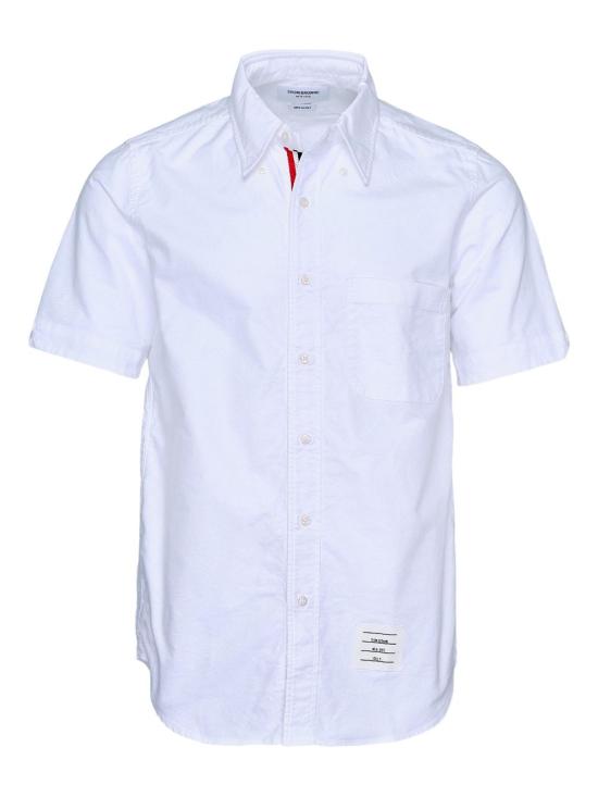  톰브라운 폴로 티셔츠 MWS239E F0313100 White