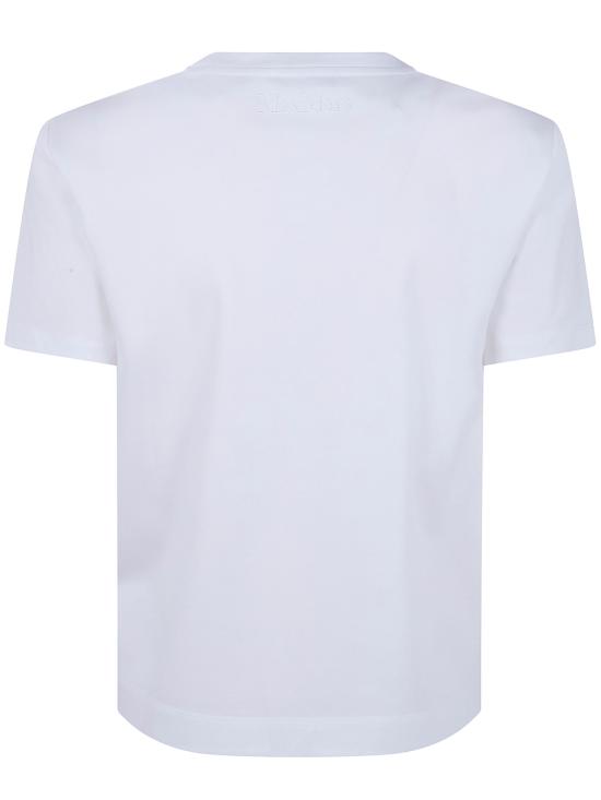 26SS 막스마라 반팔 티셔츠 2611971028600 001 WHITE - MAX MARA