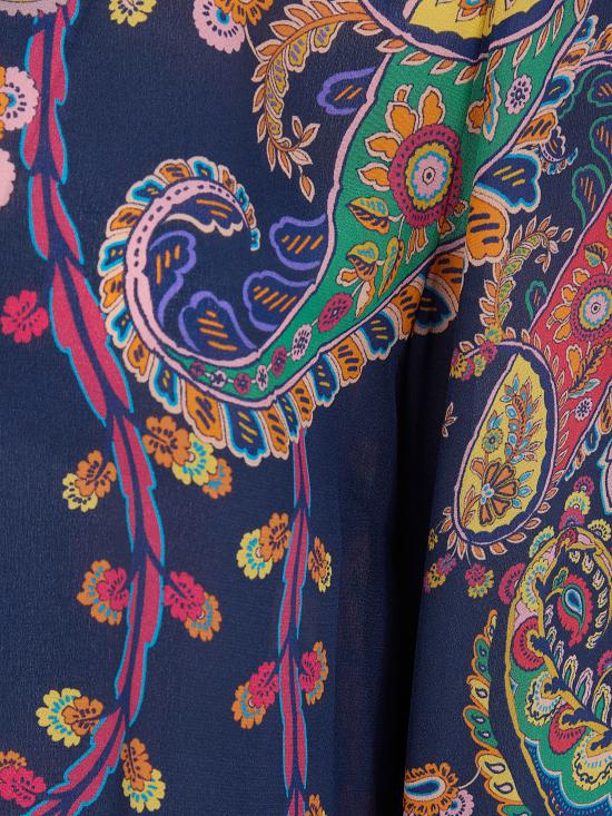 26SS 에트로 케이프 WRJA0162 AKG23 X0883 PRINT BLACK MULTICOLOR - ETRO