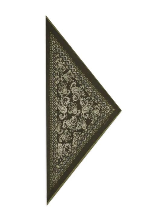 26SS 에트로 머플러/스카프 MAXA0005 AKG99 V0556 GREEN 1