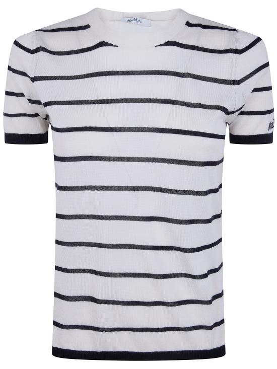 26SS 막스마라 스웨터 2611361048600 006 IVORY BLUE STRIPES