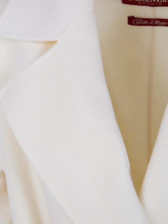 26SS 막스마라 스튜디오 코트 2616011011600 003 WHITE - MAX MARA STUDIO