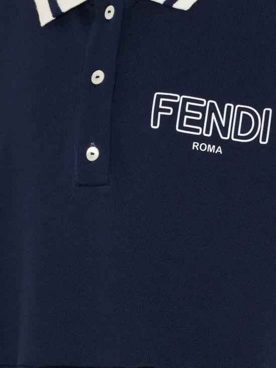 26SS [키즈] 펜디 라운지 웨어 JFB819 5V0 F0QG0 DARK BLUE - FENDI
