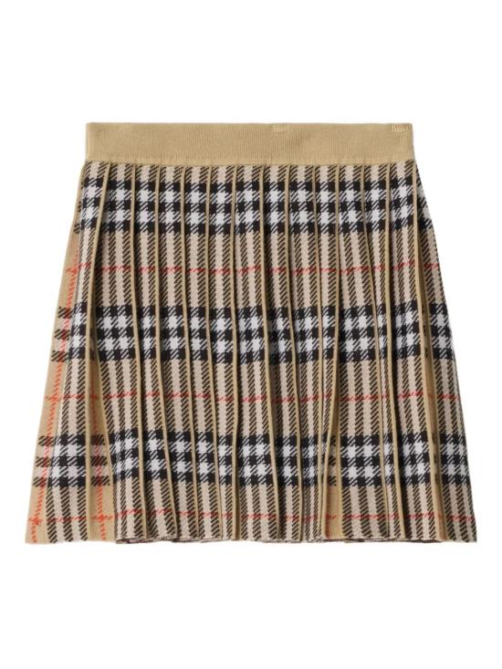 26SS [키즈] 버버리 스커트 8117181 B9368 SAND IP CHECK - BURBERRY
