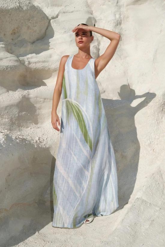  시그니피컨트 아더 롱 원피스 Significant Other Giorgie 맥시 드레스 바다 풍경 - SIGNIFICANT OTHER