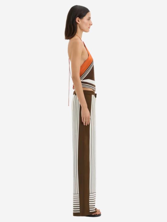  서 더 레이블 머플러/스카프 선생님. 데스티노 스카프 파차 스트라이프 - SIR. THE LABEL