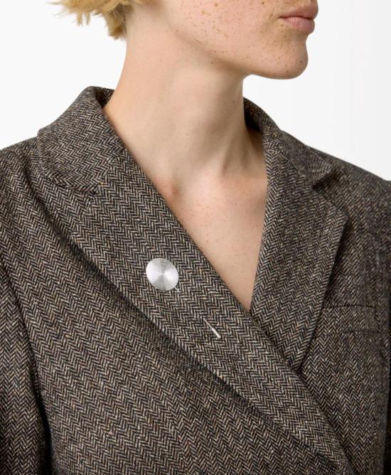  리에 스튜디오 브로치 LiÉ Studio Elo 핀 실버 - LIE STUDIO