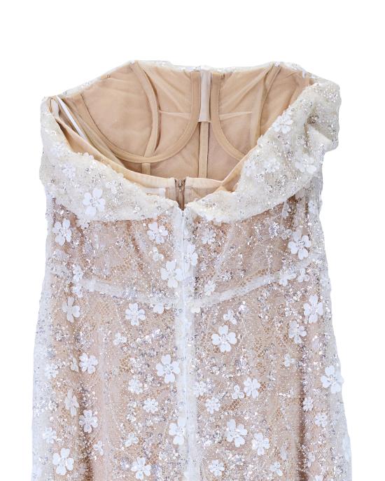 25FW 제니 롱 원피스 79AJO499 NR010 899 BIANCO MULTI - GENNY