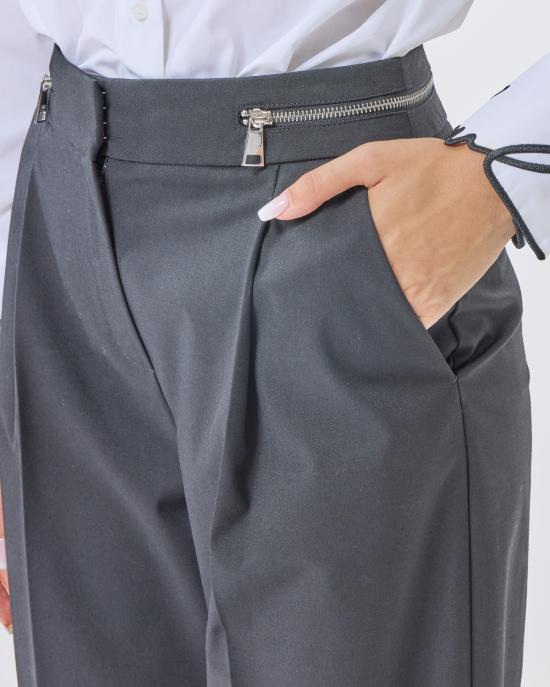 25FW 칼라거펠트 스트레이트 팬츠 A3W10099 999 black NERO - KARL LAGERFELD