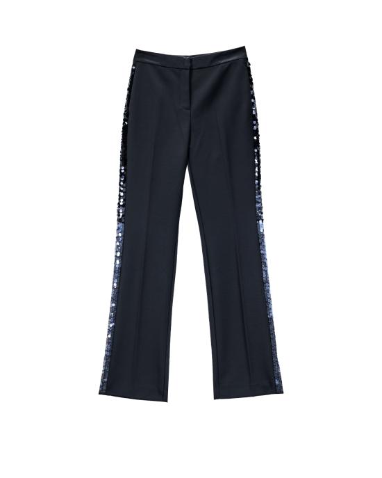 25FW 칼라거펠트 수트 팬츠 A4W10133 999 black NERO