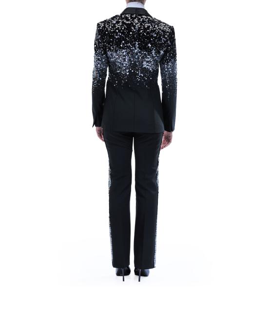 25FW 칼라거펠트 수트 자켓 A4W14052 999 black NERO MULTI - KARL LAGERFELD