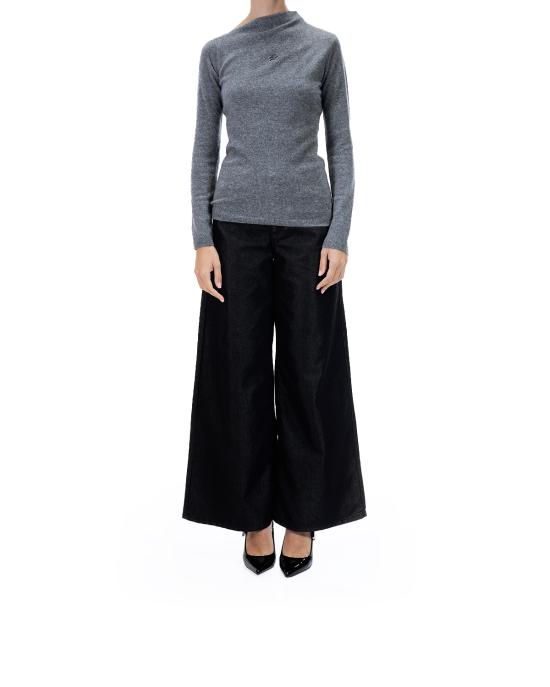 26SS 칼라거펠트 스웨터 A4W18042 260 medium grey GRIGIO MELANGE - KARL LAGERFELD