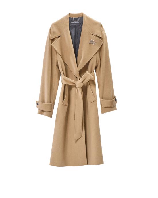 25FW 칼라거펠트 코트 A3W15010 1LG CAMMELLO