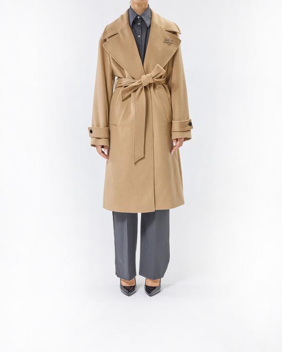 25FW 칼라거펠트 코트 A3W15010 1LG CAMMELLO - KARL LAGERFELD