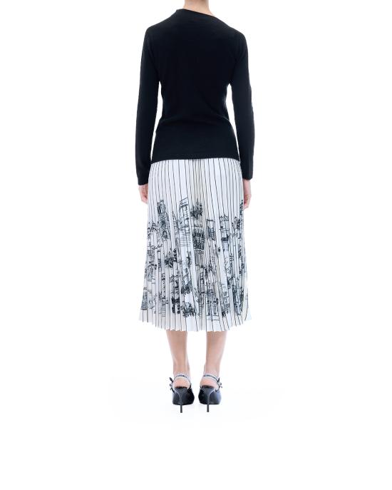 26SS 칼라거펠트 스웨터 A4W18042 999 black NERO - KARL LAGERFELD