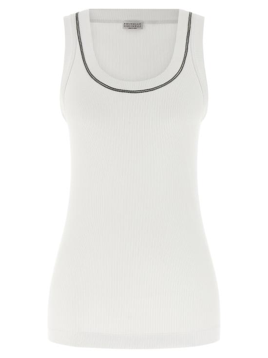 26SS 브루넬로 쿠치넬리 민소매 티셔츠 MG902BW710C159