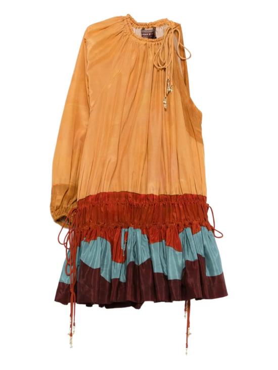 26SS 알레메 미디 원피스 6068DMULTI Orange