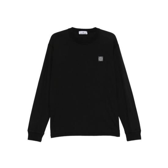 25FW 스톤 아일랜드 긴팔 티셔츠 152100030 S0057 V0029 BLACK
