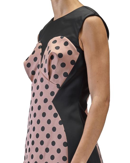 25FW 마크제이콥스 숏 원피스 2F5RDR084W23 peach multi 953 NERO MULTI - MARC JACOBS