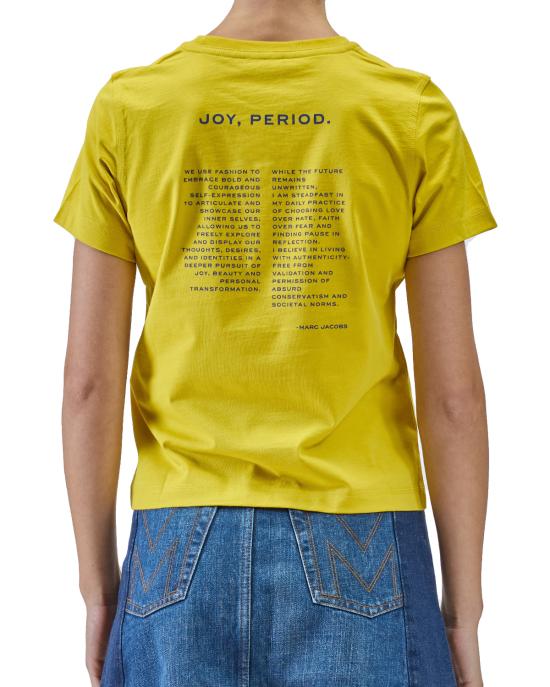 26SS 마크제이콥스 반팔 티셔츠 2F5RTP081C22 joy yellow 770 GIALLO - MARC JACOBS