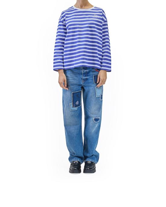 25SS 마크제이콥스 긴팔 티셔츠 2F5RTP096C35 pansy white 462 MULTICOLOR - MARC JACOBS