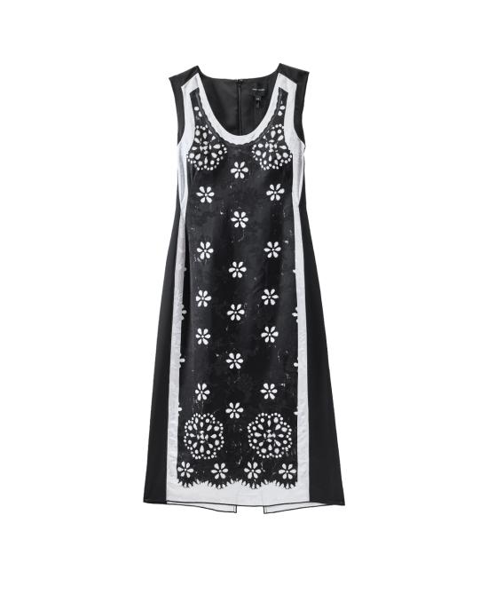 26SS 마크제이콥스 미디 원피스 2F5RDR094W10 black white 005 NERO BIANCO