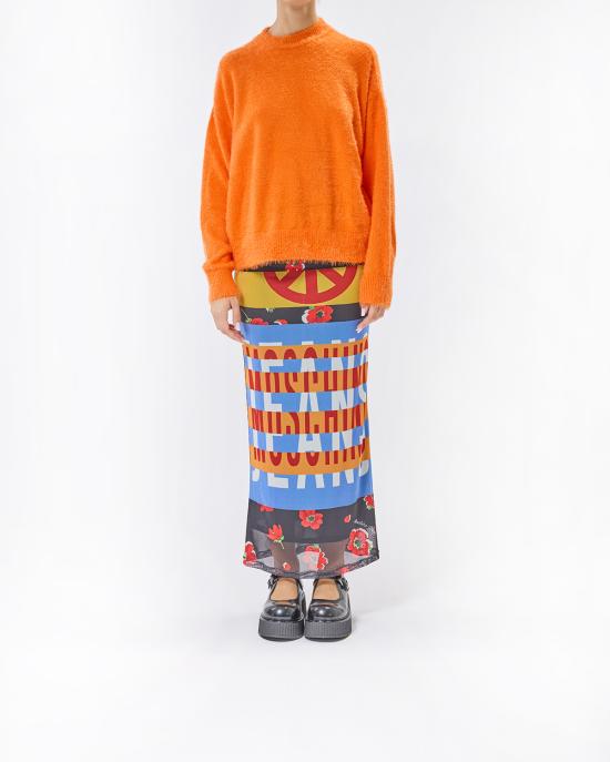 25FW 모스키노 스웨터 0918 8202 1124 ARANCIONE - MOSCHINO