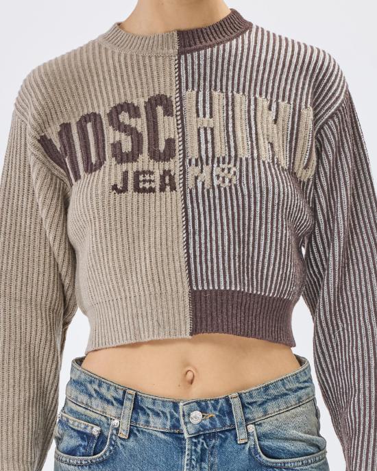 25FW 모스키노 스웨터 0922 8204 1095 MARRONE - MOSCHINO