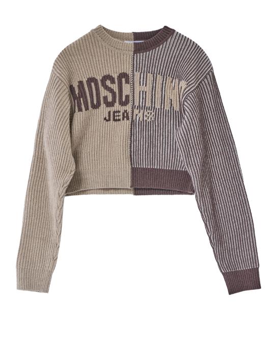 25FW 모스키노 스웨터 0922 8204 1095 MARRONE