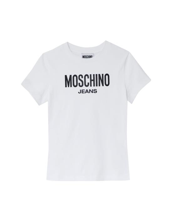 25FW 모스키노 반팔 티셔츠 0718 8236 7001 BIANCO