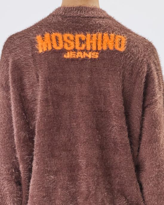 25FW 모스키노 스웨터 0918 8202 1095 MARRONE - MOSCHINO