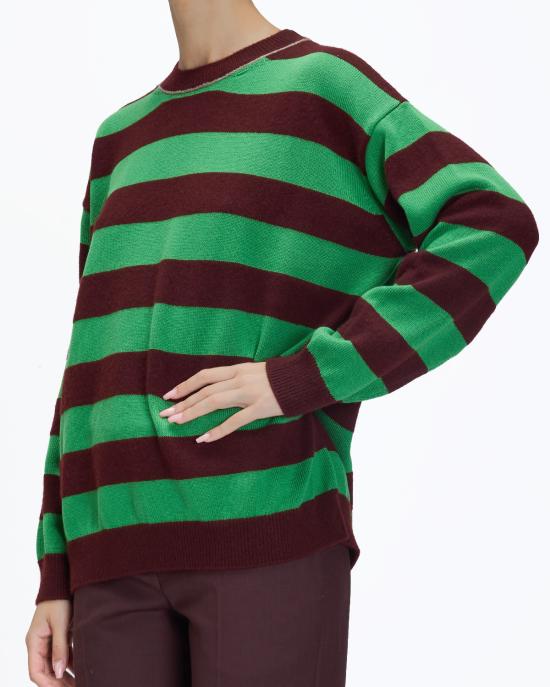 25FW 폴 스미스 스웨터 W1R 540N T11154 27 VERDE MULTI - PAUL SMITH