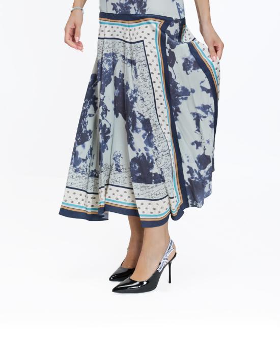 25FW 폴 스미스 미디 원피스 W1R 279D T11172 49 BLU MULTI - PAUL SMITH