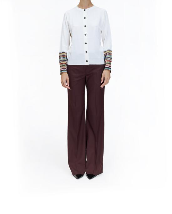 25FW 폴 스미스 가디건 W1R 508N T11145 02 BIANCO MULTI - PAUL SMITH