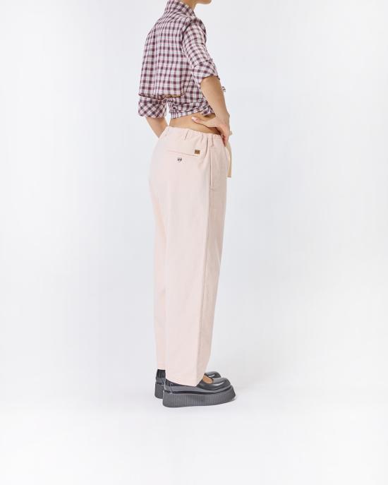 25FW 모스키노 스트레이트 팬츠 0343 8220 0170 ROSA - MOSCHINO