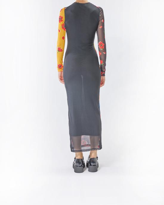 25FW 모스키노 롱 원피스 0465 8238 1888 MULTICOLOR - MOSCHINO