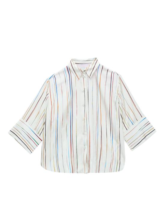 25FW 폴 스미스 셔츠 W1R 370B T11135 04 BIANCO MULTI