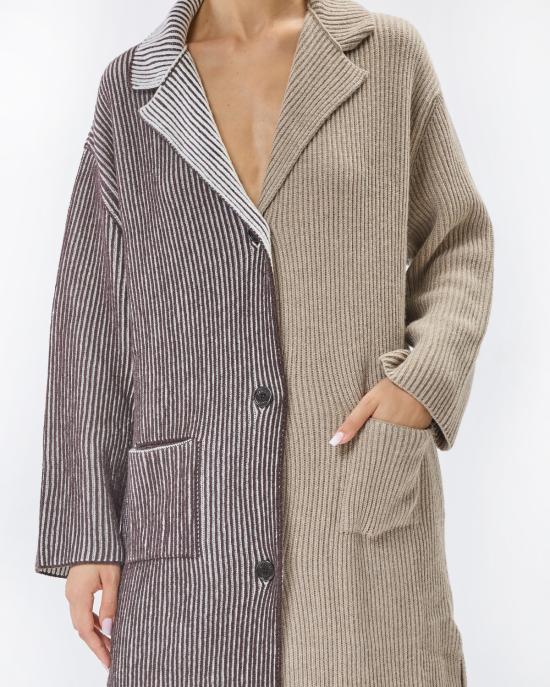 25FW 모스키노 코트 0681 8204 1095 MARRONE - MOSCHINO