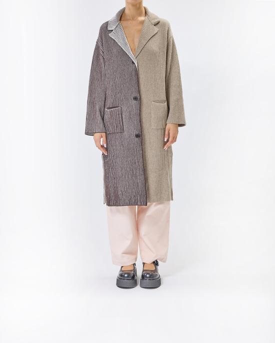 25FW 모스키노 코트 0681 8204 1095 MARRONE - MOSCHINO